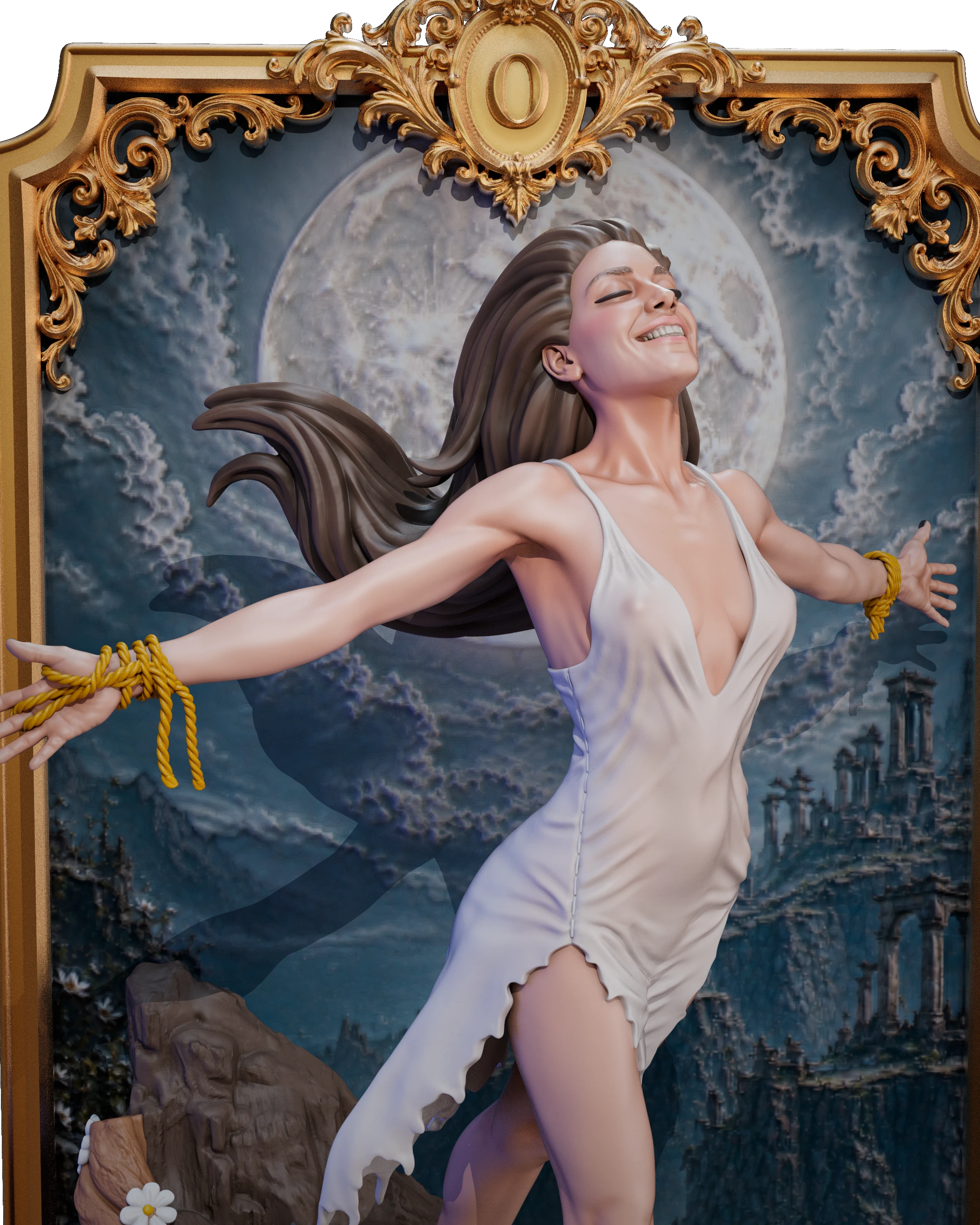 Kickstarter campaign model close-up render by Amai Takahashi