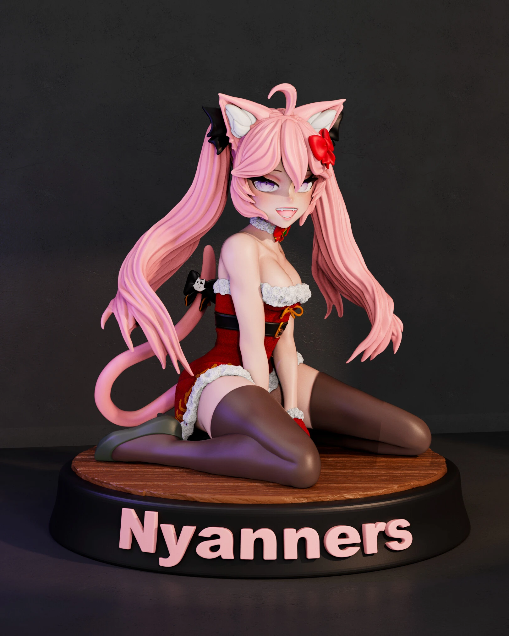 Nyanners 3D collectible sculpture by Amai Takahashi